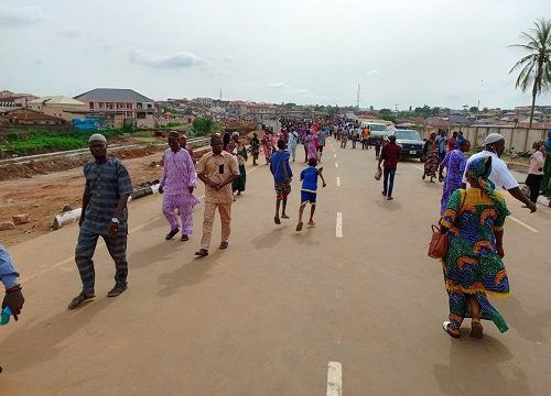 Oyo opens completed section of Olodo Bridge to vehicular movement