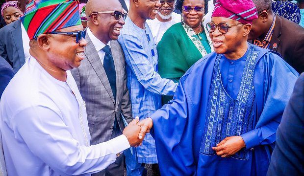 Oyetola commissions landmark projects at NIWA