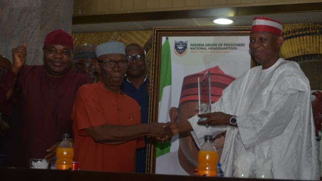 Pensioners name Gov. Yusuf as Outstanding Governor of the Year