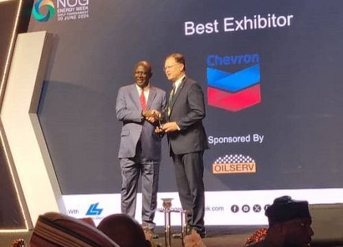 Chevron Nigeria wins Best Exhibitor Award at 2024 NOG Energy Week