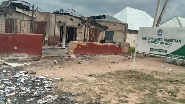 Gov. Bago condemns burning of Church in Niger