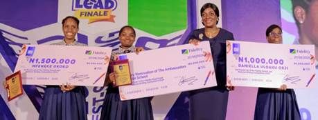 Fidelity Bank empowers young writers with millions in cash prizes through Read2Lead initiative