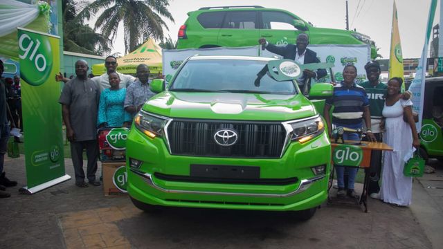 Glo Festival of Joy: Civil contractor wins Toyota Prado in promo