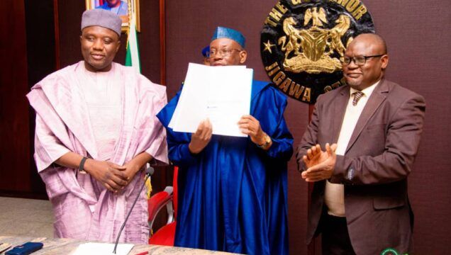 Gov. Namadi signs Jigawa electricity regulatory commission bill into law