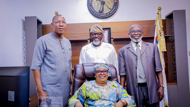 New Lagos Speaker moves into office amid tight security