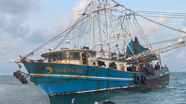 Navy confiscates vessels carrying illicit arms, crude oil in Niger Delta