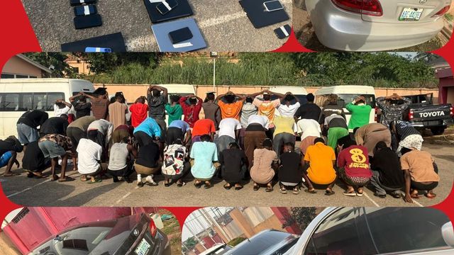 EFCC nabs 40 in Niger over internet fraud, seizes cars, laptops, fetish items