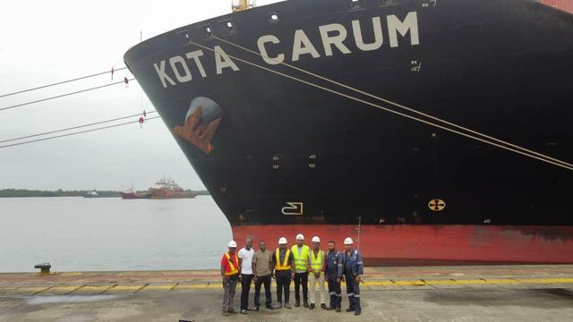 Onne multipurpose terminal makes history, receives largest container vessel, Kota Carum