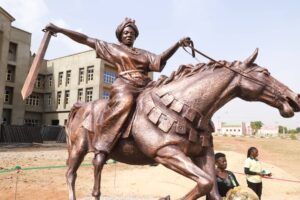 NDA inaugurates Queen Amina statute, other projects