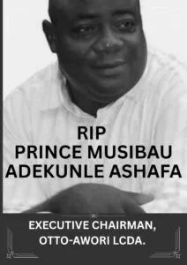Lagos council chairman dies, APC mourns
