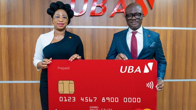 UBA, Mastercard launch prepaid card