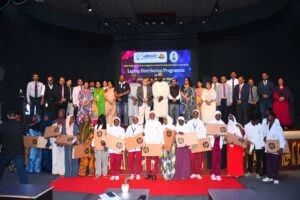 Idris empowers 340 Kebbi students in India with laptops