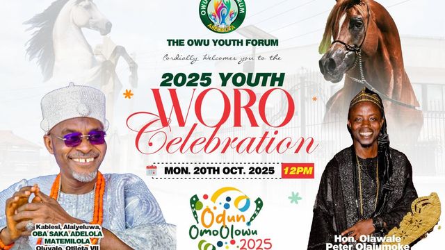 Owu Youths to hold landmark three-in-one festival