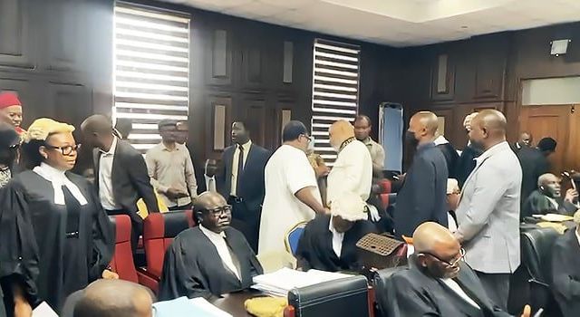 Nnamdi Kanu’s lawyers withdraw, to represent self in terrorism trial