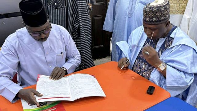 Turaki submits nomination forms for PDP Natn’l Chairmanship