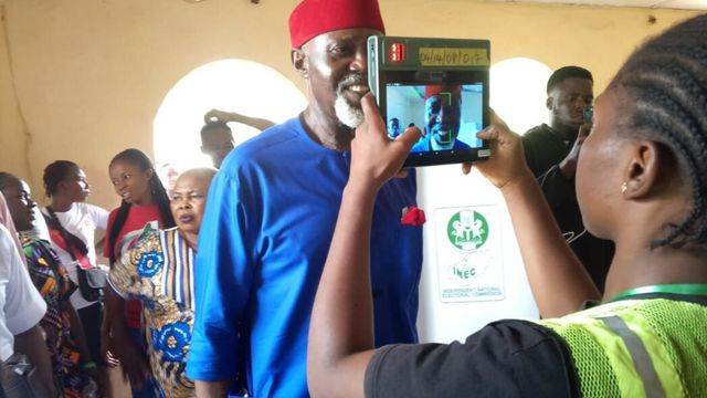 Anambra Governorship Election: LP candidate Moghalu votes, raises vote buying concerns