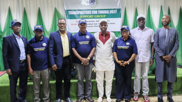Transporters’ Group endorses Tinubu for 2027, calls on Nigerians to support reelection