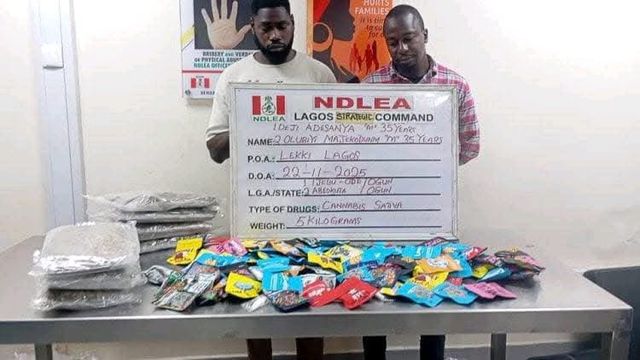NDLEA dismantles Christmas-cookies drug syndicate, makes nationwide arrests