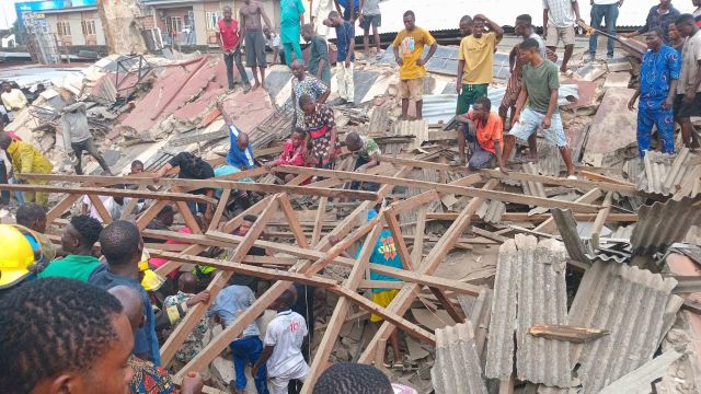Three dead, seven injured in Lagos mosque collapse