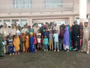 NIS Seme receives 66 trafficked Nigerians from Ghana