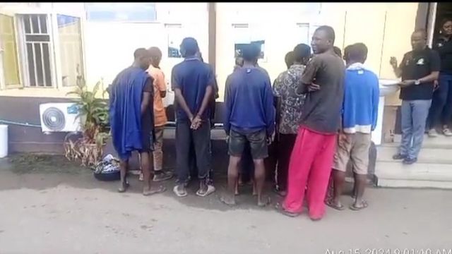 14 suspects arrested for harassing passengers in Lagos