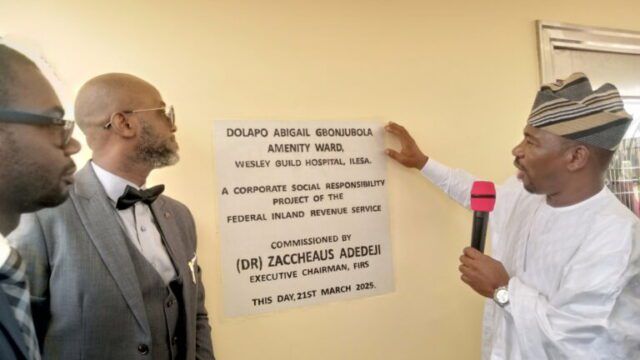 FIRS commissions new amenities at OAUTHC