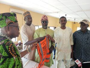 Scrap operators inaugurate reflective jacket to check crime in Badagry