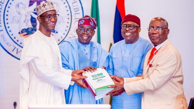 FG confers Posthumous honors on Ogoni four