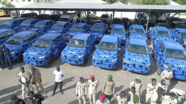 Zulum distributes 63 patrol vehicles to security formations in Borno