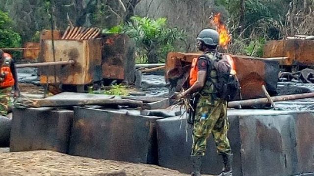 Anti-bunkering efforts strengthen oil production and economy — Army