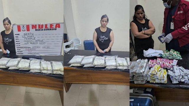 NDLEA arrests Indian woman with 72 parcels of heroin packaged as chocolate