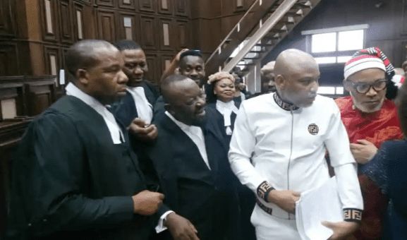 Nnamdi Kanu sacks legal team, challenges court jurisdiction