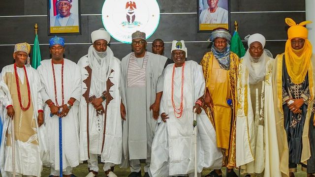 Gov Abdulrazaq meets first class monarchs, sets agenda for safer Kwara