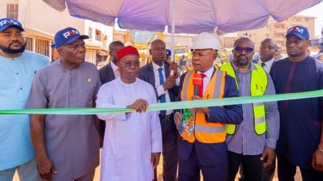 Mbah flags off construction of 141 roads, pledges unwavering commitment to Enugu’s growth