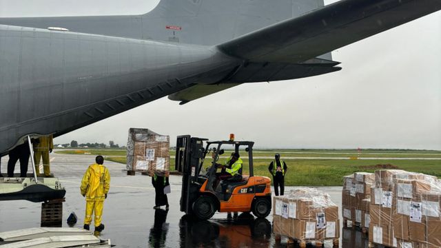 NAF begins Edo guber election materials transportation