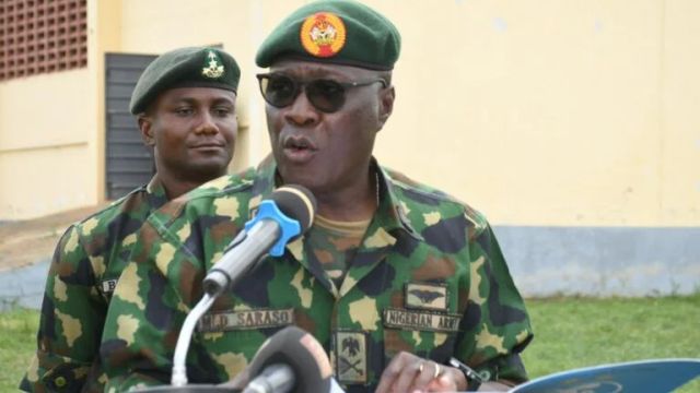 Nigerian Army’ll continue to prioritise training, excellence — GOC