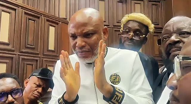 Court rejects police move to stop ‘Free Nnamdi Kanu now’ protest