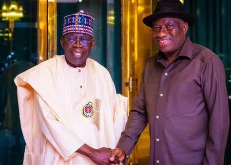 President Tinubu lauds former Pres. Jonathan on winning Sunhak Peace prize
