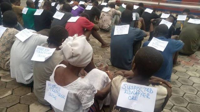 Ondo: Amotekun Corps parades 27 suspected criminals