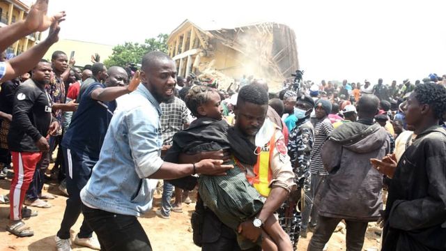 Plateau school building collapse death toll hits 22