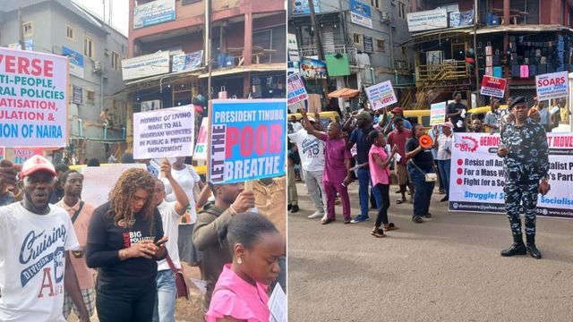 June 12: Protesters defy heavy security presence, unite in Lagos, Osun, Ibadan against economic hardship, others