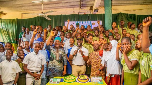 Lagos Students’ celebrate Sanwo-Olu on special STEAM mentorship series