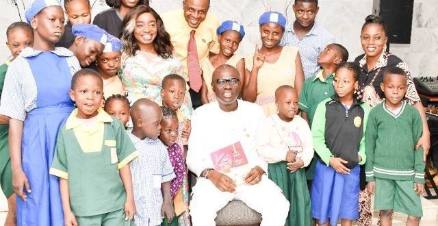 Sanwo-Olu celebrates 59th birthday with children with disabilities, pledges quality education