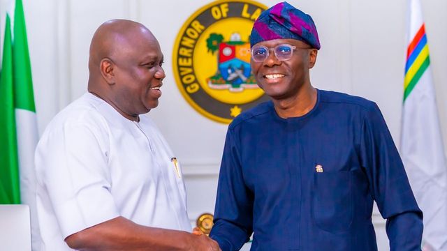 Sanwo-Olu, Ambode meet, discuss Lagos’ future