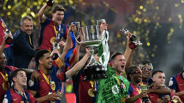 FC Barcelona defeat Real Madrid in extra time to clinch 11th Copa del Rey title