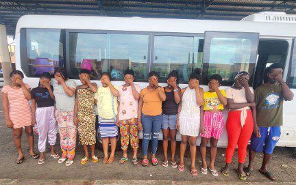 NiDCOM rescues 17 trafficked girls from Ghana