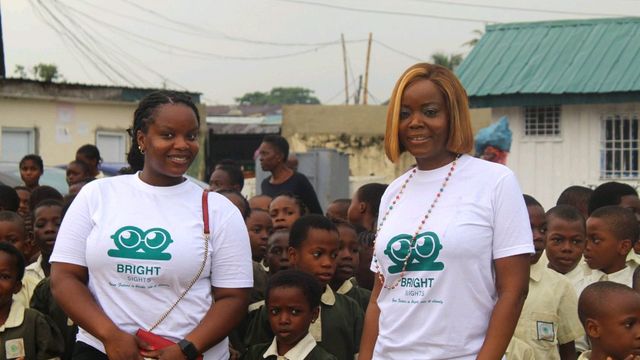 Bright Sights outreach project provides free vision screenings to 220 pupils in Lagos