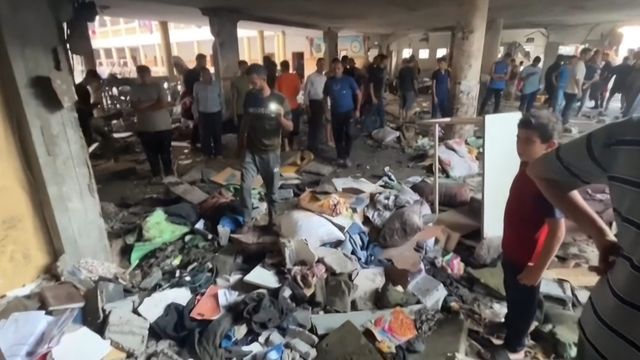 Over 100 killed in Israeli airstrike on Gaza school