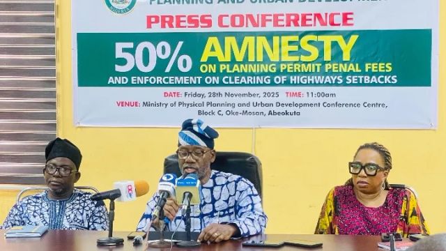 Ogun Govt. grants 50% rebate on building-permit penalties for residents