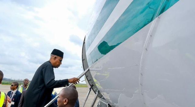 Shettima’s trip to Samoa aborted by damaged plane